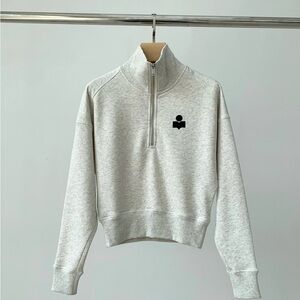 Isabel Marant Etoile Ross sweatshirt half zip